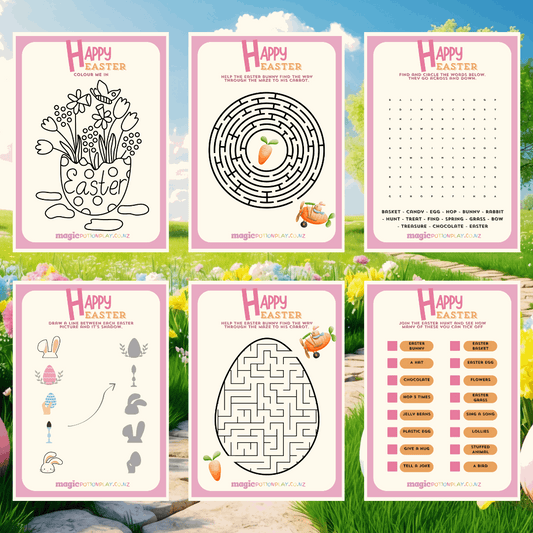 Easter Activity Booklet, Free Printable