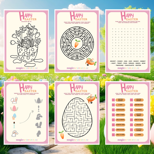 Easter Activity Booklet, Free Printable