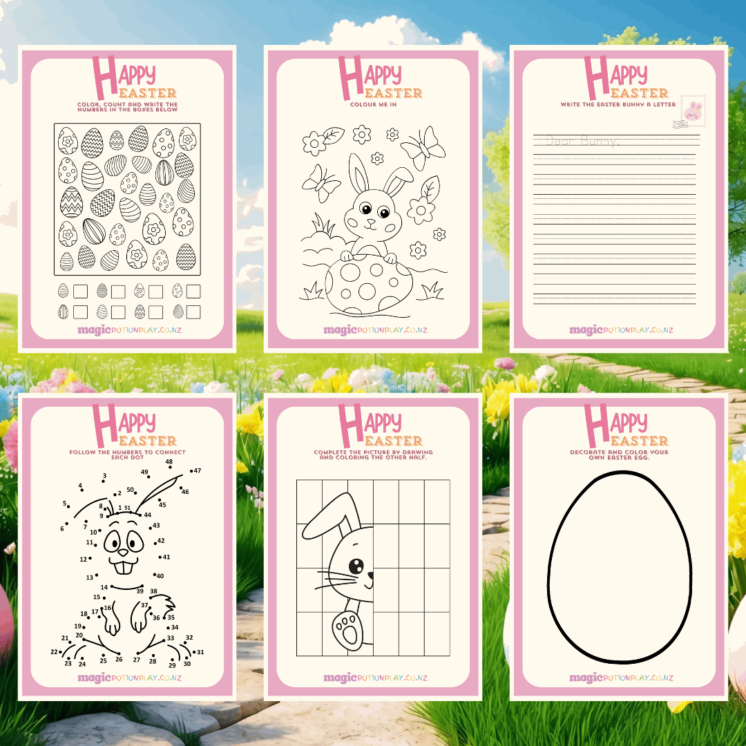 Easter Activity Booklet, Free Printable