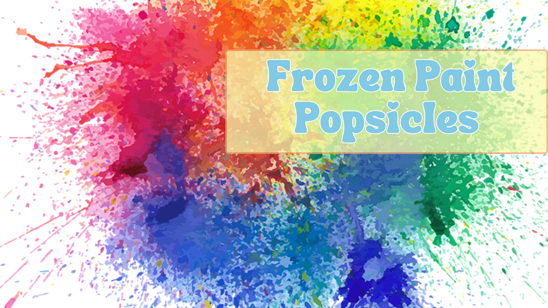 ❄️ Frozen Paint Popsicles – Cool Colour Magic!