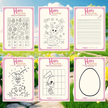 Easter Activity Booklet, Free Printable