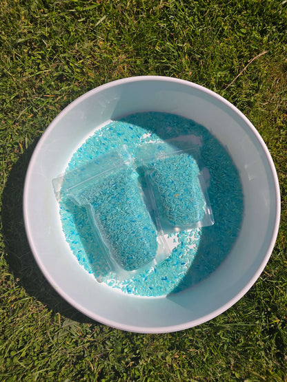 Sensory Rice - Blue