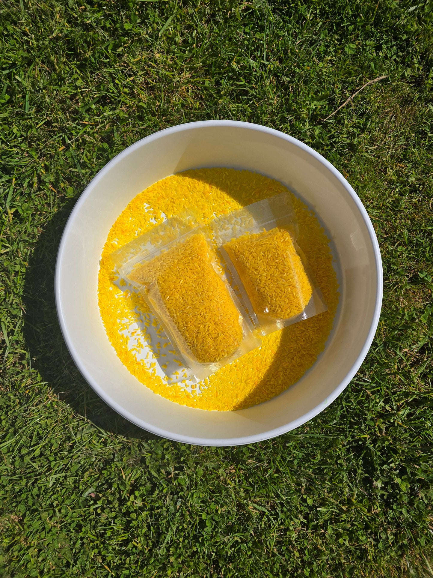 Sensory Rice - Yellow