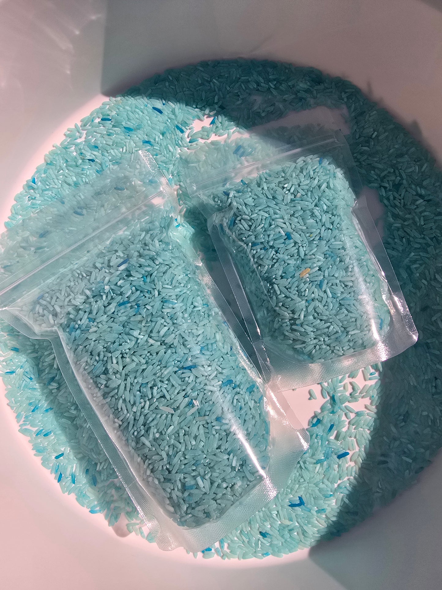 Sensory Rice - Blue