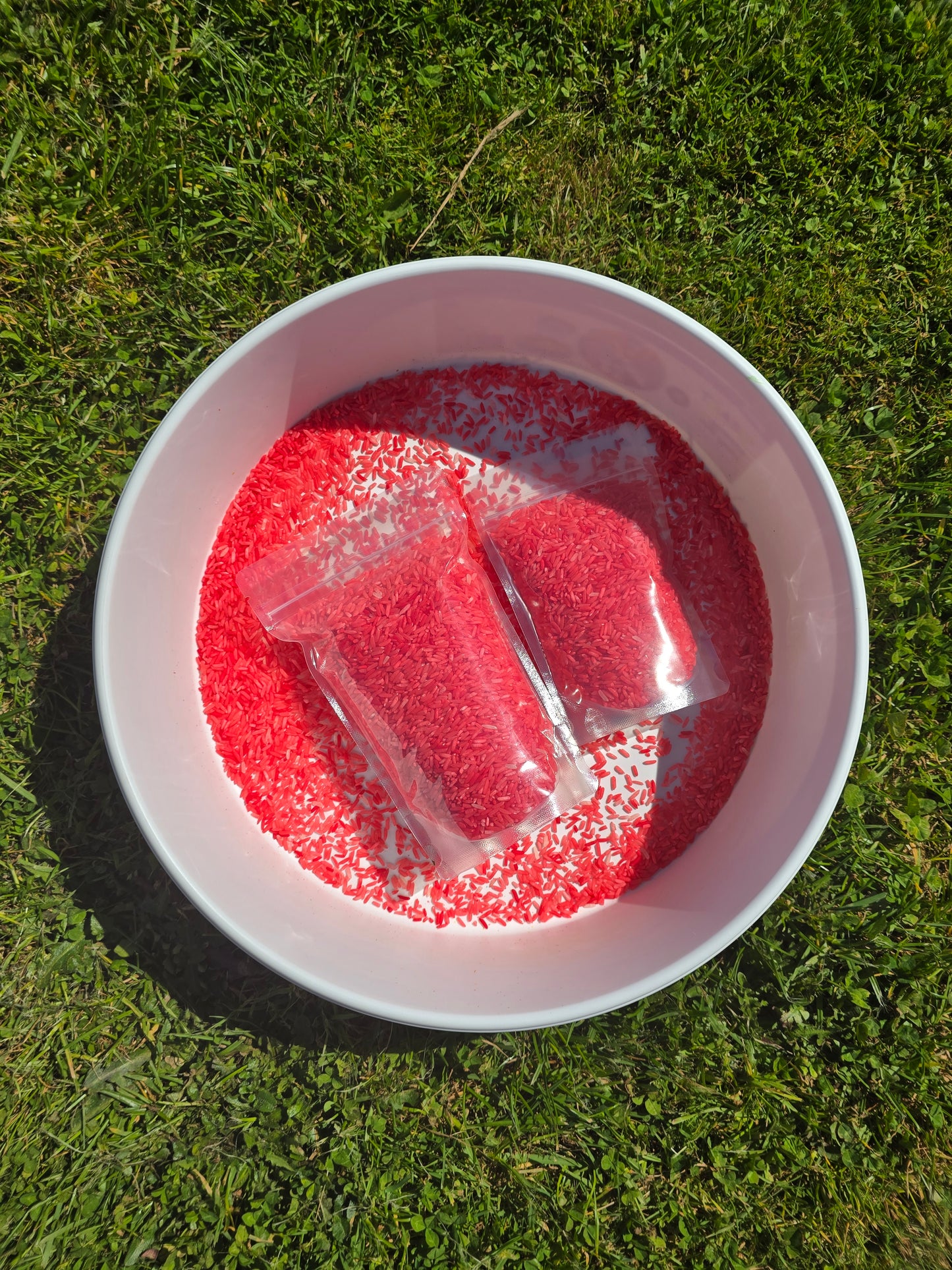 Sensory Rice - Red