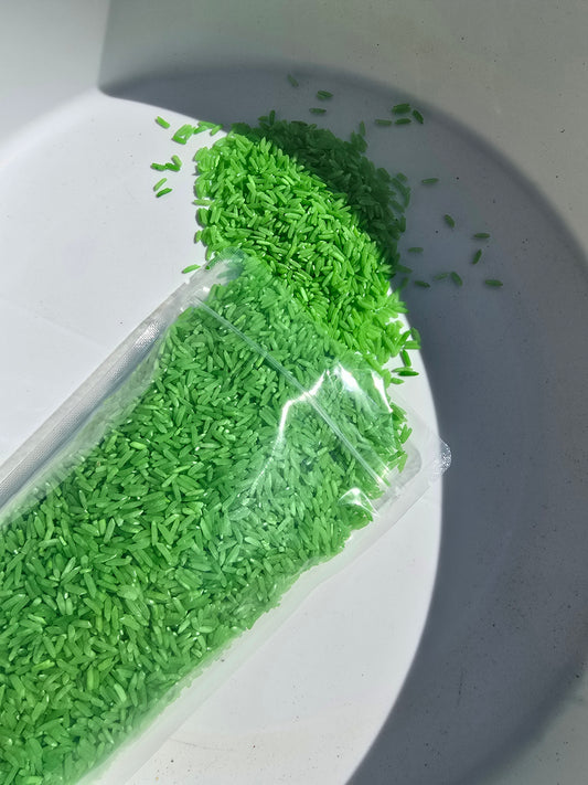 Sensory Rice - Green